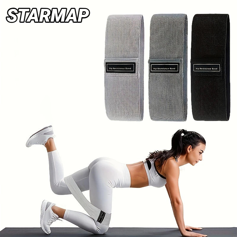 Fasce Elastiche in Tessuto per Allenamento – Glutei e Gambe