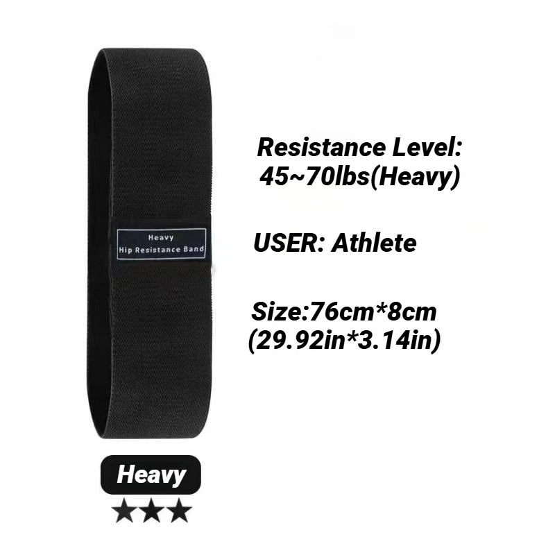 Fasce Elastiche in Tessuto per Allenamento – Glutei e Gambe