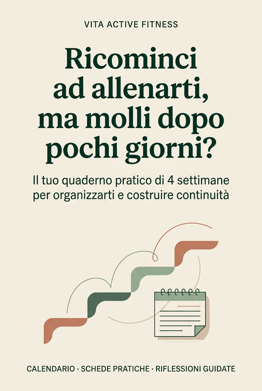 Allenati con costanza – Quaderno pratico di 4 settimane (PDF)